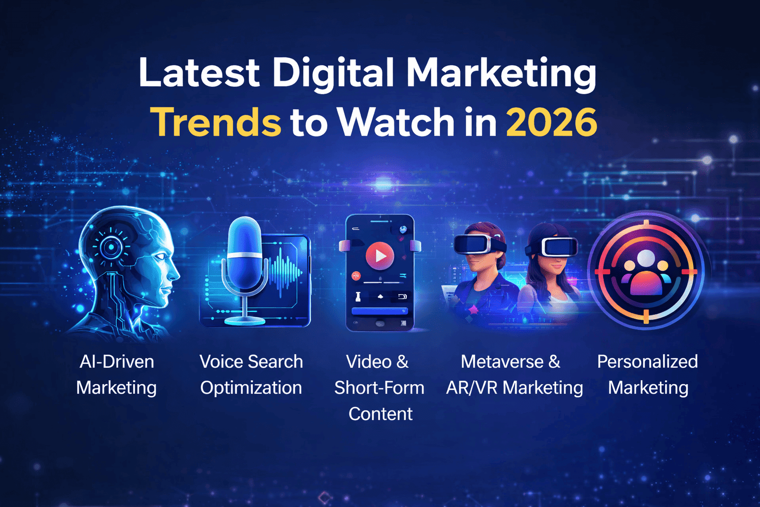 Latest Digital Marketing Trends to Watch in 2026